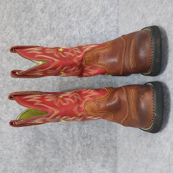 Ariat Womens probaby Western Boot Brown Country 14930 Cowgirl size 7B - Picture 2 of 12